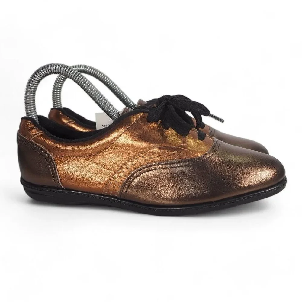 Daniel‎ Green Sports Vintage Metallic Walking Shoes Gold / Bronze Women's 6